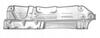 SUPPORTO P/TI POST INT AUDI  A6 01/18>