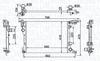 RADIATORE FIAT 500L (351_ 352_)