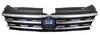 GRIGLIA NERA LUCIDA C/3 PROFILI CROMATI VW TIGUAN  01/16>