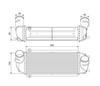 INTERCOOLER HUYNDAI SANTA FE II